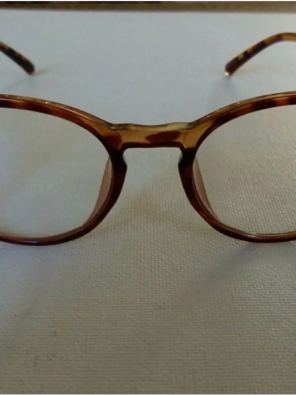 Round Tortoiseshell blue light Eyeglasses Frames - Brown